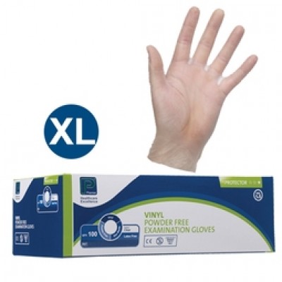 Soft Vinyl Gloves P/F - XL