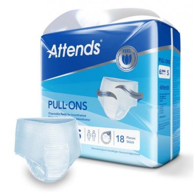 Attends Pull-Ons 6 Small