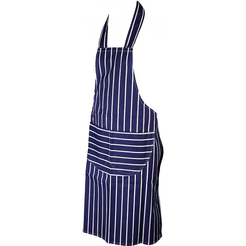 Striped Catering Apron Striped Catering Apron