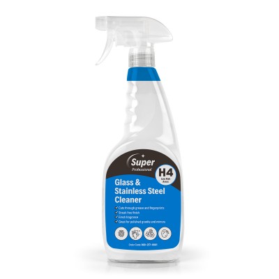 H4 Glass & Stainless Steel Cleaner (6x750ml)