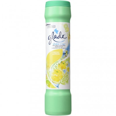 Glade Shake & Vac - FRESH LEMON - 12 x 500gm