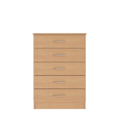 BANBURY 5 drawer wide chest