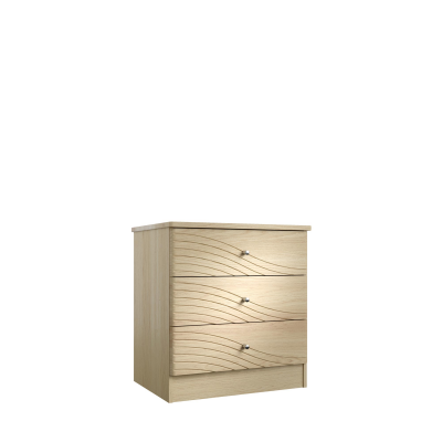 CARA 3 drawer wide chest