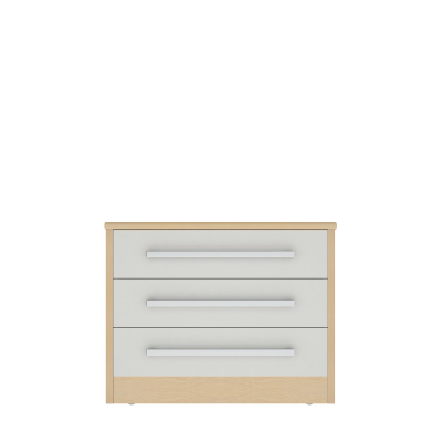 LINEA 3 drawer wide chest