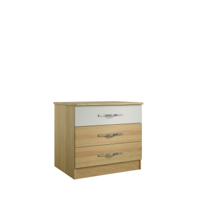 OSKAR 3 drawer wide chest