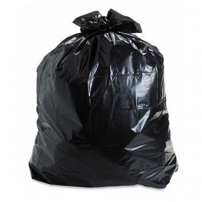 HEAVY DUTY - Refuse Sacks - 18 x 29 x 39" - BLACK - 1 x 200