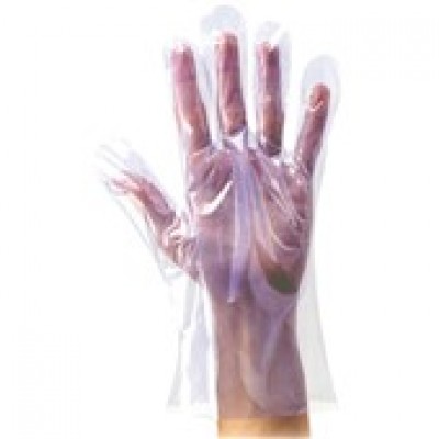 Poly Gloves Clear  1 x 100