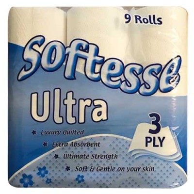 45 x Softesse Luxury Soft 3ply Toilet Roll