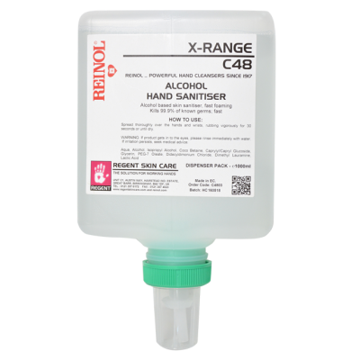 C48 Reinol Foaming Alcohol Hand Sanitiser 65%