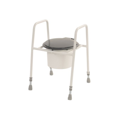 Height Adjustable Toilet Seat and Frame