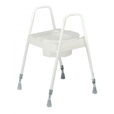 Toilet Seat - Lincoln Height Adjustable with Frame