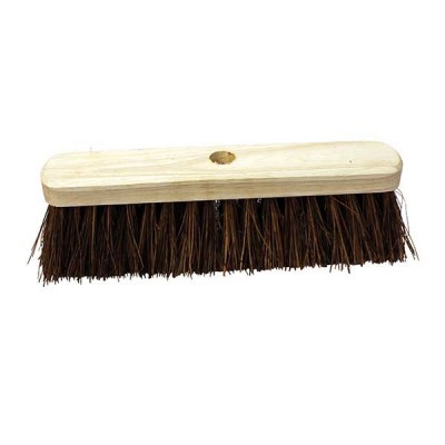 hard Flat Wooden Broom Head